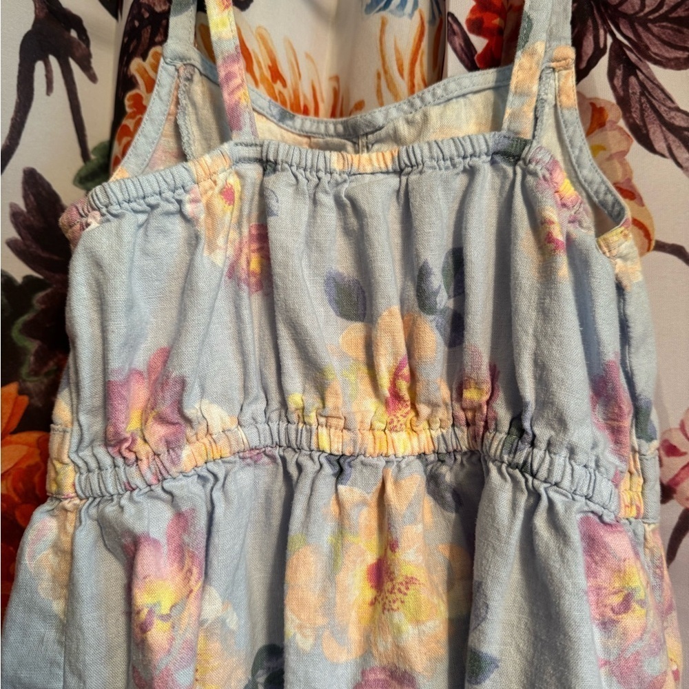 OshKosh B'gosh Girl’s Floral Strap Dress - Picture 3 of 7